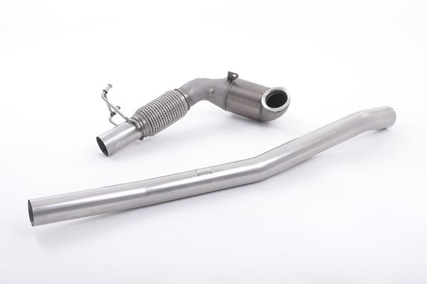 Milltek Sport Large Bore Downpipe und Hi-Flow Sport Katalysator für Audi S3 2.0 TFSI quattro 3-Türer 8V/8V.2 (Non-OPF)