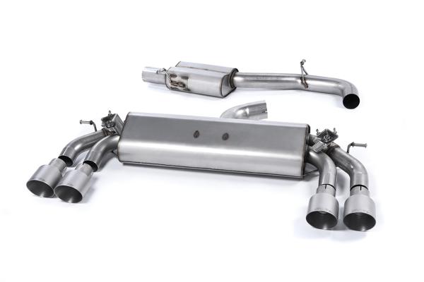 Milltek Sport ECE Abgasanlage ab Kat für Audi S3 2.0 TFSI quattro 3-Türer 8V/8V.2 (Non-OPF)