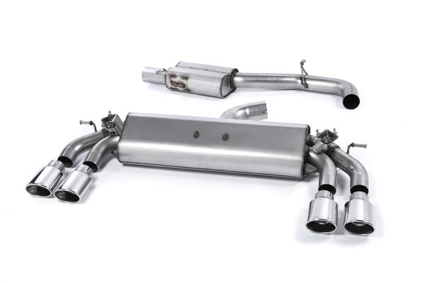 Milltek Sport ECE Abgasanlage ab Kat für Audi S3 2.0 TFSI quattro 3-Türer 8V/8V.2 (Non-OPF)