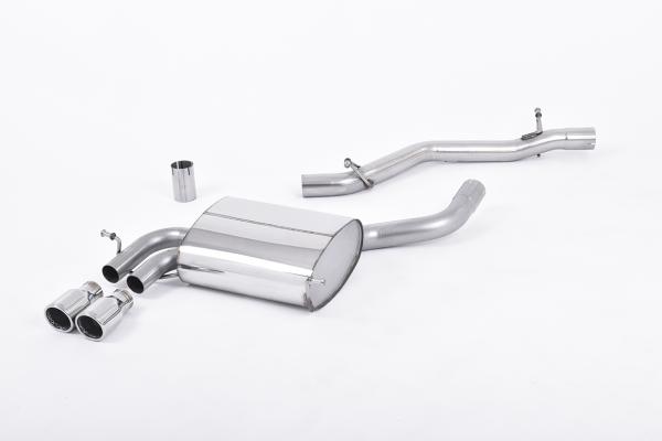 Milltek Sport Abgasanlage ab Kat für Audi A3 3.2 V6 quattro 5-Türer & 5-Türer Sportback