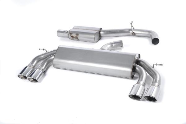 Milltek Sport Abgasanlage ab Kat für Audi S3 2.0 TFSI quattro 3-Türer 8V/8V.2 (Non-OPF)