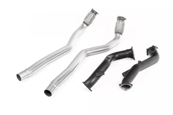 Milltek Sport Large Bore Downpipe und Katersatzrohr für Audi S6 4.0 TFSI C7 quattro