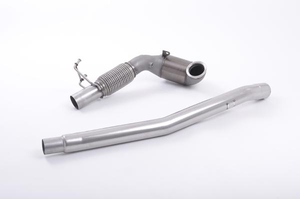 Milltek Sport Large Bore Downpipe und Hi-Flow Sport Katalysator für Audi TT Mk3 TTS 2.0TFSI Quattro (Non-OPF Modelle)