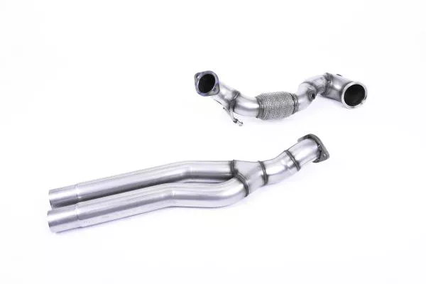 Milltek Sport Large Bore Downpipe und Katersatzrohr für Audi RS3 Limousine 400PS (8V MQB) - Non-OPF Modelle