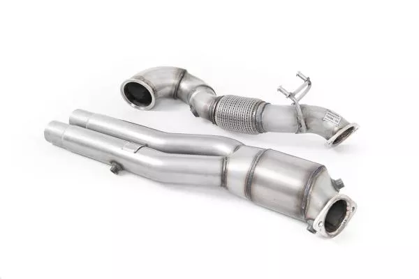 Milltek Sport Large Bore Downpipe und Hi-Flow Sport Katalysator für Audi RS3 Limousine 400PS (8V MQB) - OPF Modelle