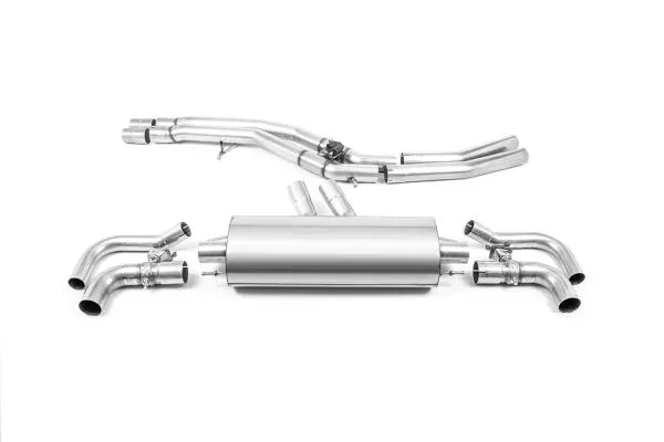 Milltek Sport ECE Abgasanlage ab Frontpipe für Audi RSQ8 4.0 V8 Bi-Turbo (Non OPF / Mit OPF)
