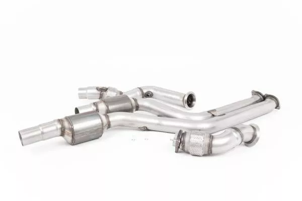 Milltek Sport Large Bore Downpipe und Hi-Flow Sport Katalysator für BMW 2 Serie M2 Competition Coupé (F87)