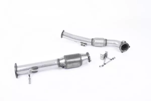 Milltek Sport Large Bore Downpipe und Hi-Flow Sport Katalysator für Ford Focus MK2 RS 2.5T 305PS