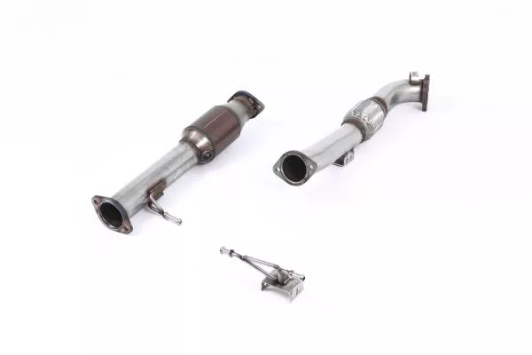 Milltek Sport ECE Large Bore Downpipe und Hi-Flow Sport Katalysator für Ford Focus MK2 RS 2.5T 305PS