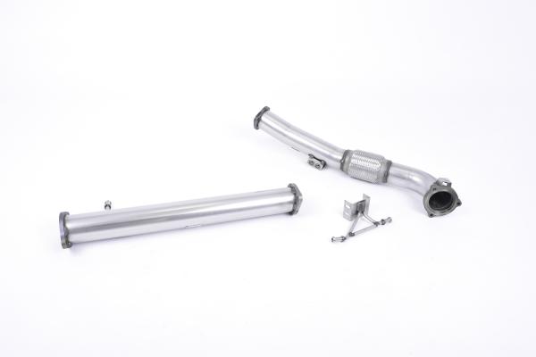 Milltek Sport Large Bore Downpipe und Katersatzrohr für Ford Focus MK2 RS 2.5T 305PS
