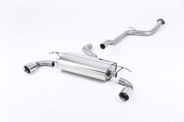 Milltek Sport ECE Abgasanlage ab Kat für Ford Focus Mk3 ST 2.0-Liter EcoBoost 5-Türer Hatchback