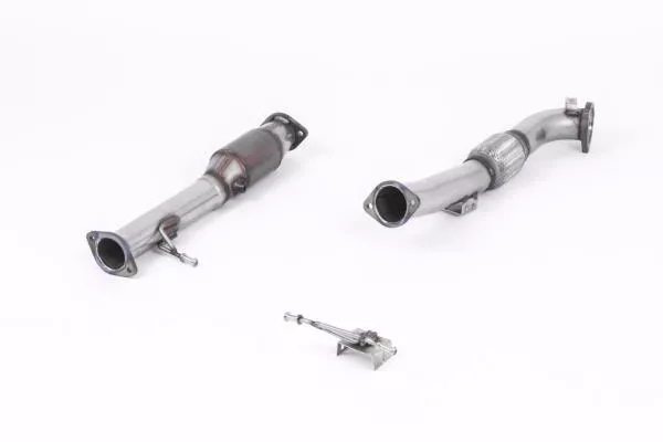 Milltek Sport Large Bore Downpipe und Hi-Flow Sport Katalysator für Ford Focus Mk2 ST 225