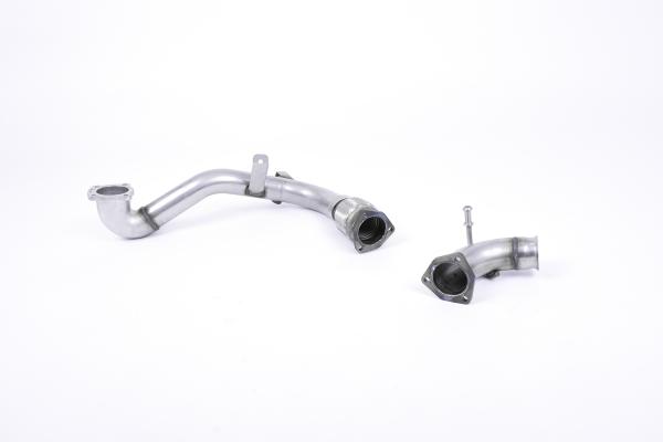 Milltek Sport Large Bore Downpipe und Katersatzrohr für Ford Fiesta Mk7/Mk7.5 1.0T EcoBoost (100/125/140PS)