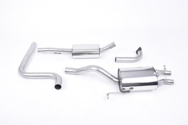 Milltek Sport Abgasanlage ab Kat für Ford Fiesta Mk7/Mk7.5 1.0T EcoBoost (100/125/140PS)