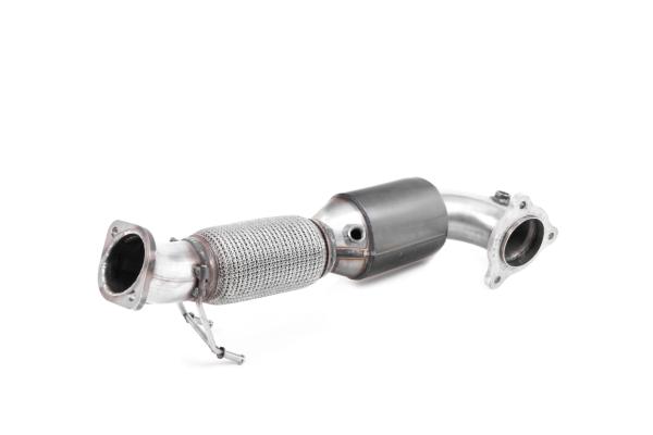 Milltek Sport Large Bore Downpipe und Hi-Flow Sport Katalysator für Ford Focus Mk4 ST 2.3-Liter EcoBoost Hatch (mit OPF)