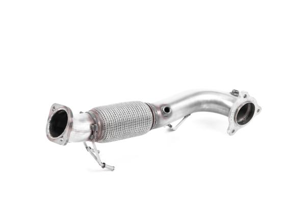 Milltek Sport Large Bore Downpipe und Katersatzrohr für Ford Focus Mk4 ST 2.3-Liter EcoBoost Kombi (mit OPF)