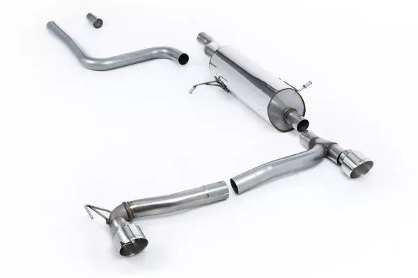 Milltek Sport Abgasanlage ab OPF für Ford Fiesta Mk8 1.0T EcoBoost ST-Line 3 & 5-Türer (100ps & 125ps OPF Modelle) - Maxton Doppelendrohr Kits