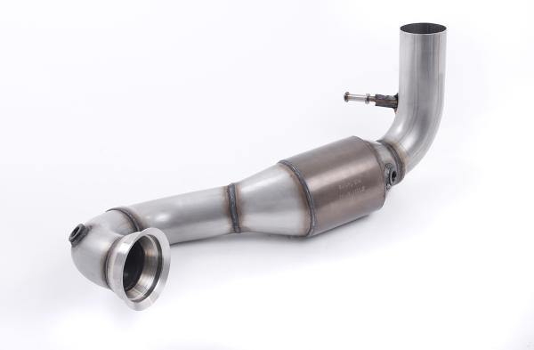 Milltek Sport Large Bore Downpipe und Hi-Flow Sport Katalysator für Mercedes A-Class A45 AMG 2.0 Turbo (W176)