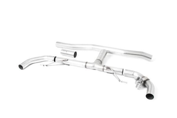 Milltek Sport Abgasanlage ab Kat für Mercedes A-Class A35 AMG 2.0 Turbo (W177 Nur Hatchback OPF Modelle)