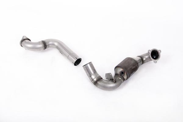 Milltek Sport Large Bore Downpipe und Hi-Flow Sport Katalysator für Mercedes A-Class A35 AMG 2.0 Turbo (Nur Limousine- Non OPF Modelle)