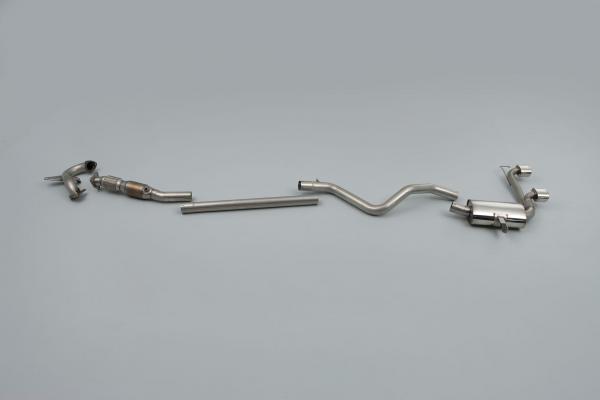 Milltek Sport Abgasanlage ab Turbo inklusive Hi-Flow Sportkat für Renault Mégane Renaultsport 230 Renault F1 Team R26 / R26R