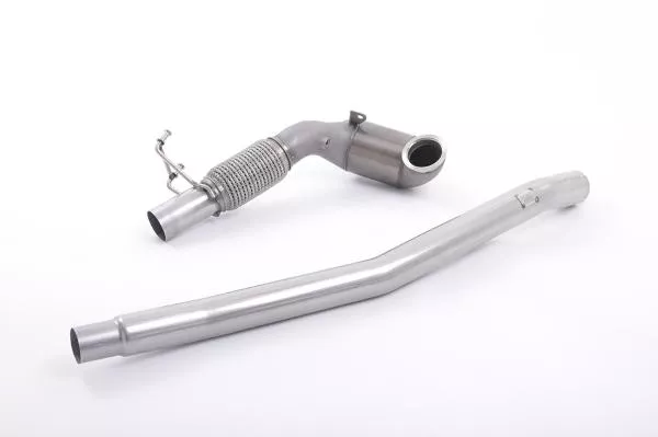 Milltek Sport Downpipe mit Racing Kat für Audi S3 2.0 TFSI quattro 3-Türer 8V/8V.2 (Non-OPF)