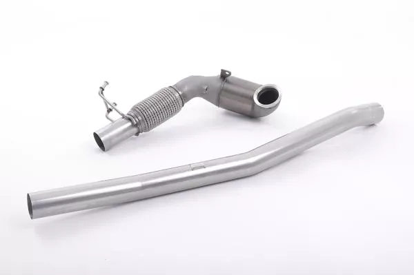 Milltek Sport Downpipe mit Racing Kat für Audi S3 2.0 TFSI quattro 3-Türer 8V/8V.2 (Non-OPF)