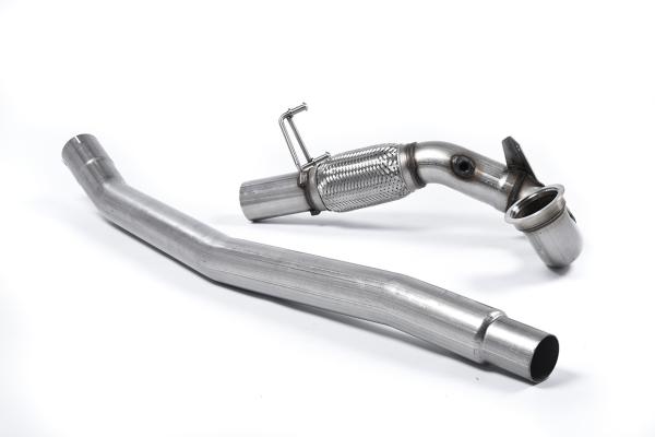 Milltek Sport Large Bore Downpipe und Katersatzrohr für Volkswagen Golf MK7 GTi (Inklusive GTi Performance Pack? Clubsport & Clubsport S Modelle)