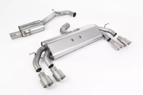 Milltek Sport Abgasanlage ab Kat für Volkswagen Golf Mk7.5 R 2.0 TSI 310PS (Non-OPF) - 76mm & EC Approved Systems
