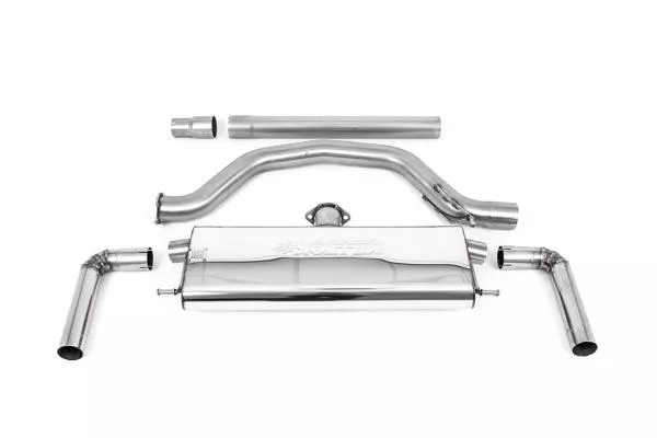 Milltek Sport ECE Abgasanlage ab OPF für Volkswagen Golf Mk8 GTi (245ps mit OPF)