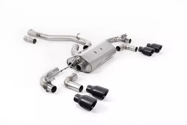 Milltek Sport Abgasanlage ab Kat für Volkswagen Golf Mk7.5 R 2.0 TSI 300PS (Mit OPF) - 80mm Race Systems