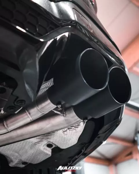 Aulitzky Exhaust ECE 3 Zoll Klappenanlage für BMW X3M/X4M F97/98 ab OPF
