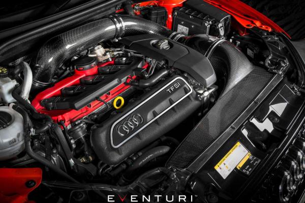 Eventuri Carbon Ansaugsystem für Audi 8V RS3 - Carbon Saugrohr Eventuri Carbon Ansaugsystem für Audi 8V RS3 - Carbon Saugrohr