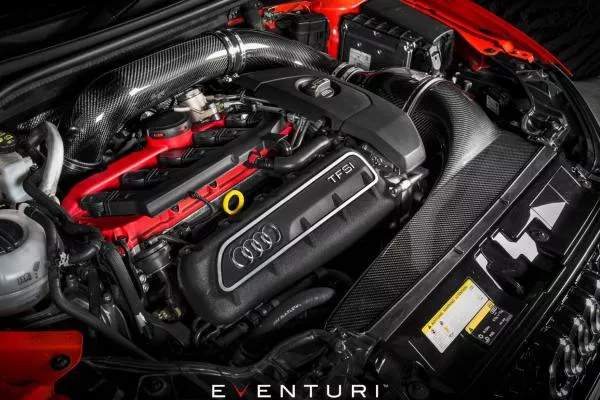 Eventuri Carbon Ansaugsystem für Audi 8V RS3 - Carbon Saugrohr
