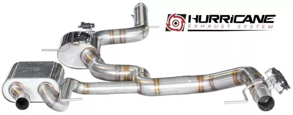 Hurricane Exhaust 3.5" ECE Klappenanlage für Skoda Octavia RS Final Edition OPF 5E V3