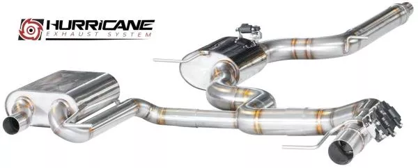 Hurricane Exhaust 3.5" ECE Klappenanlage für Skoda Octavia RS Final Edition OPF 5E V3
