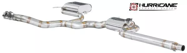 Hurricane Exhaust 3.5" ECE Klappenanlage für Skoda Octavia RS Final Edition OPF 5E V3